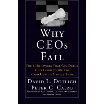 WHY CEOS FAIL: THE BEHAVIORS THAT CAN DERAILYOUR CLIMB TO THE TOP AND HOW TO MANAGE THEM HC