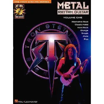 METAL RHYTHM GUITAR - VOLUME 1 - TROY STETINA (ΧΩΡΙΣ CD)