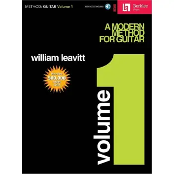 A MODERN METHOD FOR GUITAR (+ CD) VOLUME 1