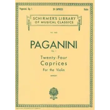 24 CAPRICES, OP. 1 PB