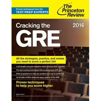 CRACKING THE GRE 2016 EDITION