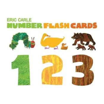 ERIC CARLE NUMBERS FLASHCARDS