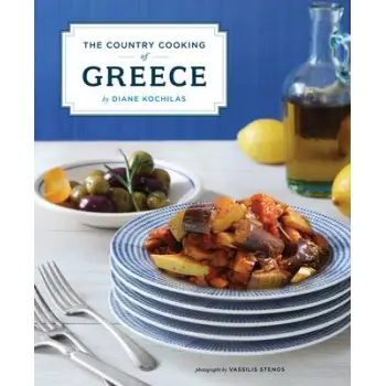 THE COUNTRY COOKING OF GREECE HC COFFEE TABLE BK.