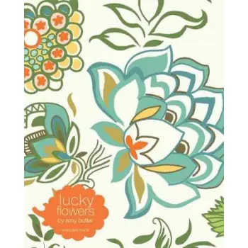 LUCKY FLOWERS NOTECARD BOOK