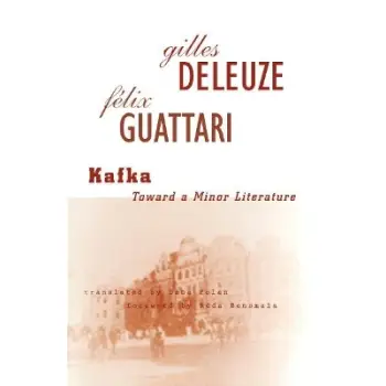 KAFKA: TOWARD A MINOR LITERATURE PB