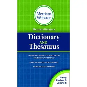 Merriam-Webster’s Dictionary and Thesaurus HC