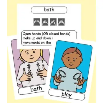LET'S SIGN BSL FLASHCARDS: EARLY YEARS & BABY SIGNS