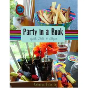 PARTY IN A BOOK : SPOTS, DOTS NAD STRIPES HC