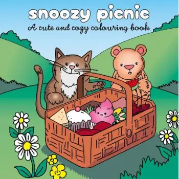 Cozy Picnic : A Cute Colouring Book Cozy Picnic : A Cute Colouring Book