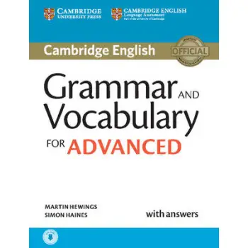 CAMBRIDGE GRAMMAR & VOCABULARY FOR ADVANCED SB ( + ON LINE AUDIO) W/A