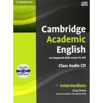 CAMBRIDGE ACADEMIC ENGLISH B1+ INTERMEDIATE CLASS CD & DVD