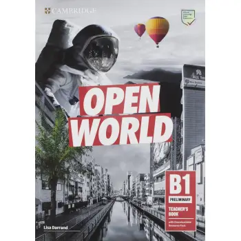 OPEN WORLD B1 PRELIMINARY TCHR'S (+ DOWNLOADABLE RESOURCE PACK)