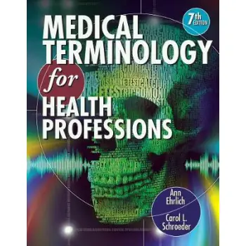 MEDICAL TERMINOLOGY FOR HEALTH PROFFESIONS (+ CD-ROM) 7TH ED