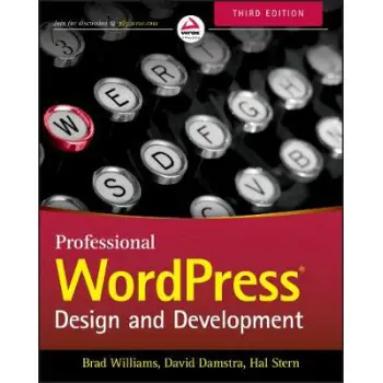 PROFESSIONAL WORDPRESS: DESIGN AND DEVELOPMENT PB