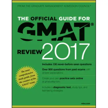 THE OFFICIAL GUIDE FOR GMAT REVIEW 2017  PB