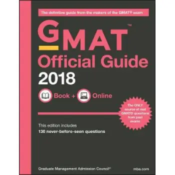 GMAT OFFICIAL GUIDE 2018