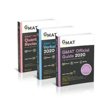 GMAT OFFICIAL GUIDE 2020 BUNDLE : 3 BOOKS + ONLINE QUESTION BANK