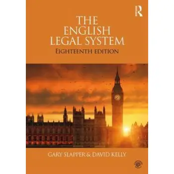 THE ENGLISH LEGAL SYSTEM 18TH ED PB
