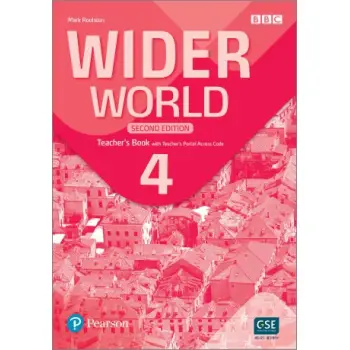 WIDER WORLD 4 TCHR'S (+ TCHR'S PORTAL ACCESS CODE) 2ND ED