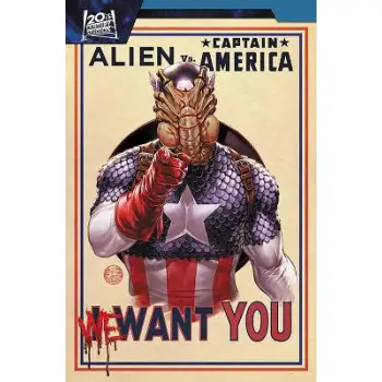 ALIEN VS. CAPTAIN AMERICA    PB