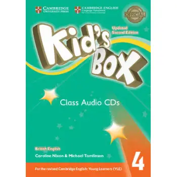 KID'S BOX 4 CD CLASS UPDATED 2ND ED