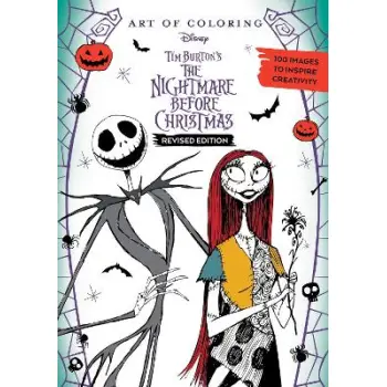 ART OF COLORING: DISNEY TIM BURTON'S THE NIGHTMARE BEFORE CHRISTMAS  PB