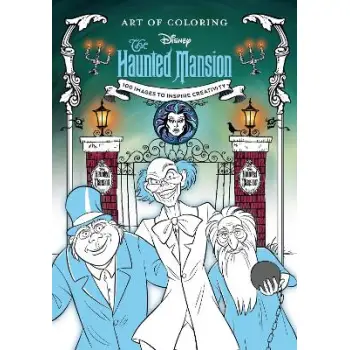 ART OF COLORING: THE HAUNTED MANSION    PB