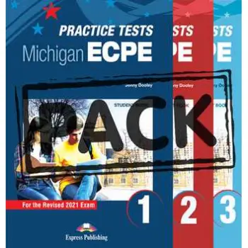 NEW PRACTICE TESTS FOR THE MICHIGAN ECPE JUMBO PACK SB 2021 EXAM SB