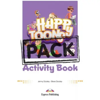 HAPPY TOONS ONE YEAR COURSE (JUNIOR A+B) ACTIVITY BOOK (+ DIGIBOOKS APP)