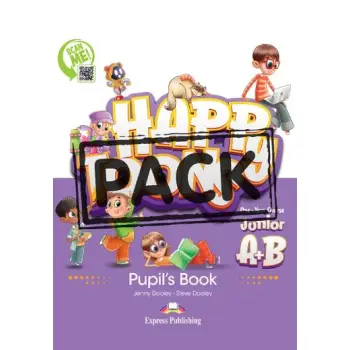 HAPPY TOONS ONE YEAR COURSE (JUNIOR A+B) PUPILS BOOK (+ DIGIBOOKS APP)
