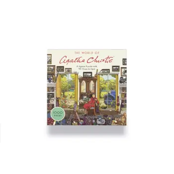 The World of Agatha Christie: Α jigsaw puzzle with 90 clues to spot - 1000 pieces