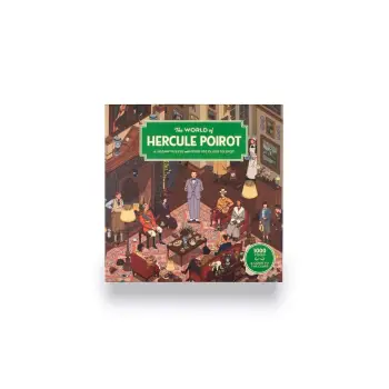 The World of Hercule Poirot : A jigsaw puzzle with over 100 clues to spot - 1000 pieces