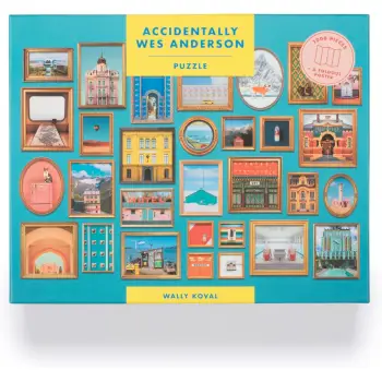 ACCIDENTALLY WES ANDERSON: A JIGSAW PUZZLE - 1000 PIECES