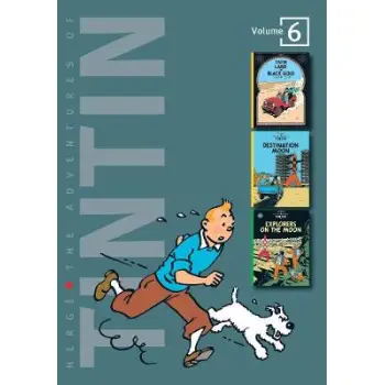 THE ADVENTURES OF TINTIN 6: LAND OF BLACK GOLD, DESTINATION MOON, EXPLORERS ON THE MOON HC
