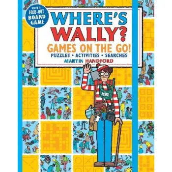 WHERE'S WALLY? GAMES ON THE GO! PUZZLES, ACTIVITIES & SEARCHES PB