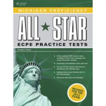 MICHIGAN ALL STAR ECPE PRACTICE TESTS SB (+ GLOSSARY) EDITION 2013 N/E