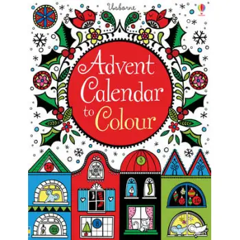 USBORNE : ADVENT CALENDAR TO COLOUR HC