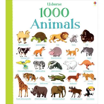 USBORNE : 1000 ANIMALS HC