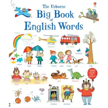 THE USBORNE BIG BOOK OF ENGLISH WORDS HC BBK