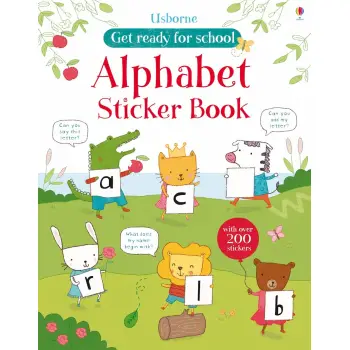 ALPHABET STICKER BOOK