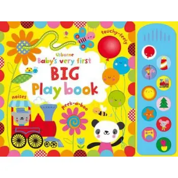 USBORNE : BABY'S VERY FIRST BIG PLAYBOOK PB