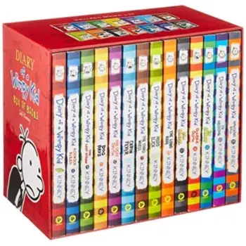 DIARY OF A WIMPY KID BOX OF BOOKS (1-14) (EXPORT EDITION)