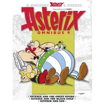ASTERIX OMNIBUS 9 : ASTERIX AND THE GREAT DIVIDE, ASTERIX AND THE BLACK GOLD, ASTERIX AND SON