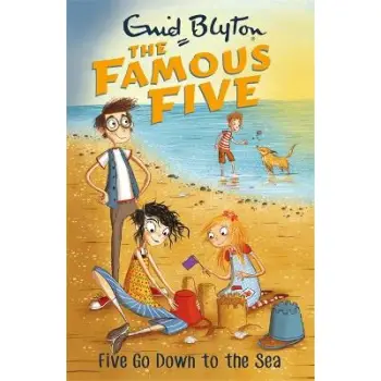 FAMOUS FIVE 12: FIVE GO DOWN TO THE SEA  PB