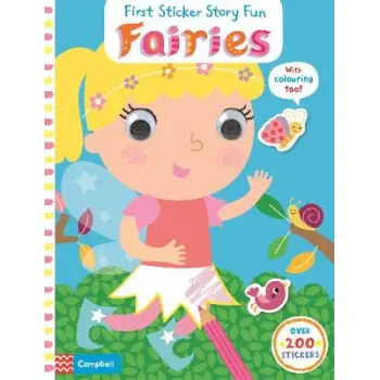 FIRST STICKER STORY FUN : FAIRIES PB