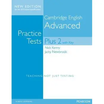 CAMBRIDGE ADVANCED PRACTICE TESTS PLUS 2 W/A N/E