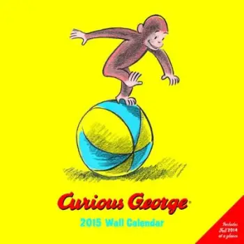 CURIOUS GEORGE 2015 WALL CALENDAR