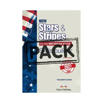 NEW STARS & STRIPES MICHIGAN ECPE 2021 EXAM TCHR'S (+ DIGIBOOKS APP)