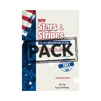 NEW STARS & STRIPES MICHIGAN ECPE 2021 EXAM TCHR'S SKILLS BUILDER (+ DIGIBOOKS APP)