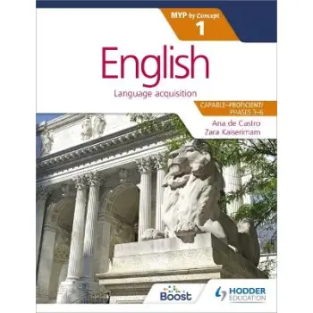 ENGLISH FOR THE IB MYP 1 (CAPABLE–PROFICIENT/PHASES 3-4, 5-6): BY CONCEPT